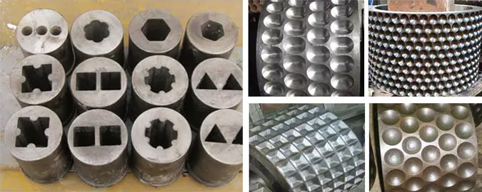 briquette making machine roller