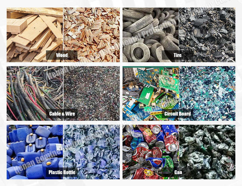 shredding materials